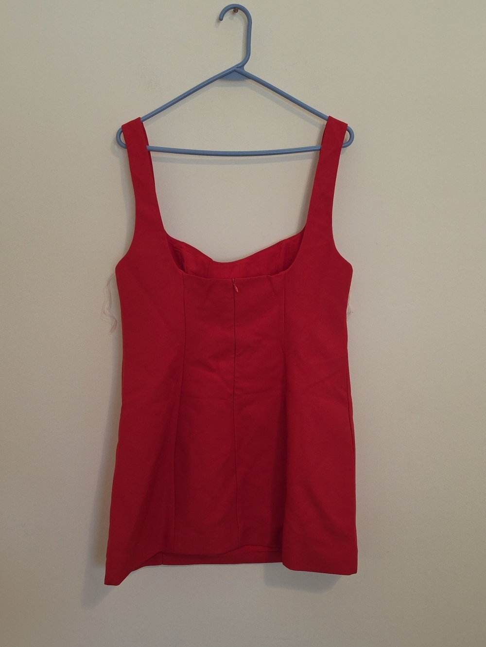 Showpo Aretha Mini Dress Corset Panel Dress Red Size 12 New - Picture 8 of 12